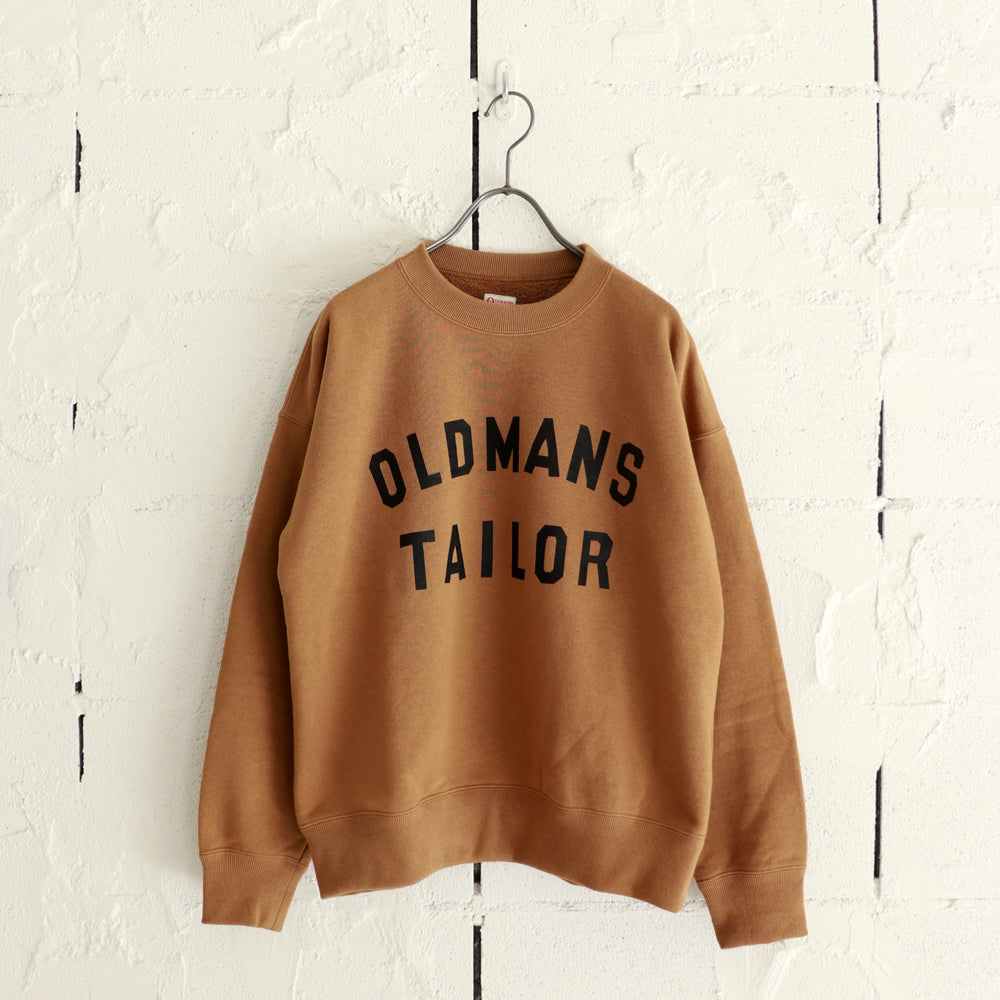 OLDMAN'S TAILOR OMT RUBBER PRINT CREW SWEAT