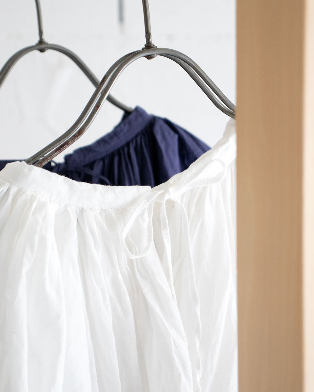 GARMENT DYE KHADI GATHER SMOCK