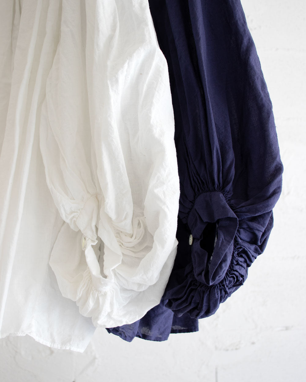 GARMENT DYE KHADI GATHER SMOCK