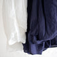 GARMENT DYE KHADI GATHER SMOCK