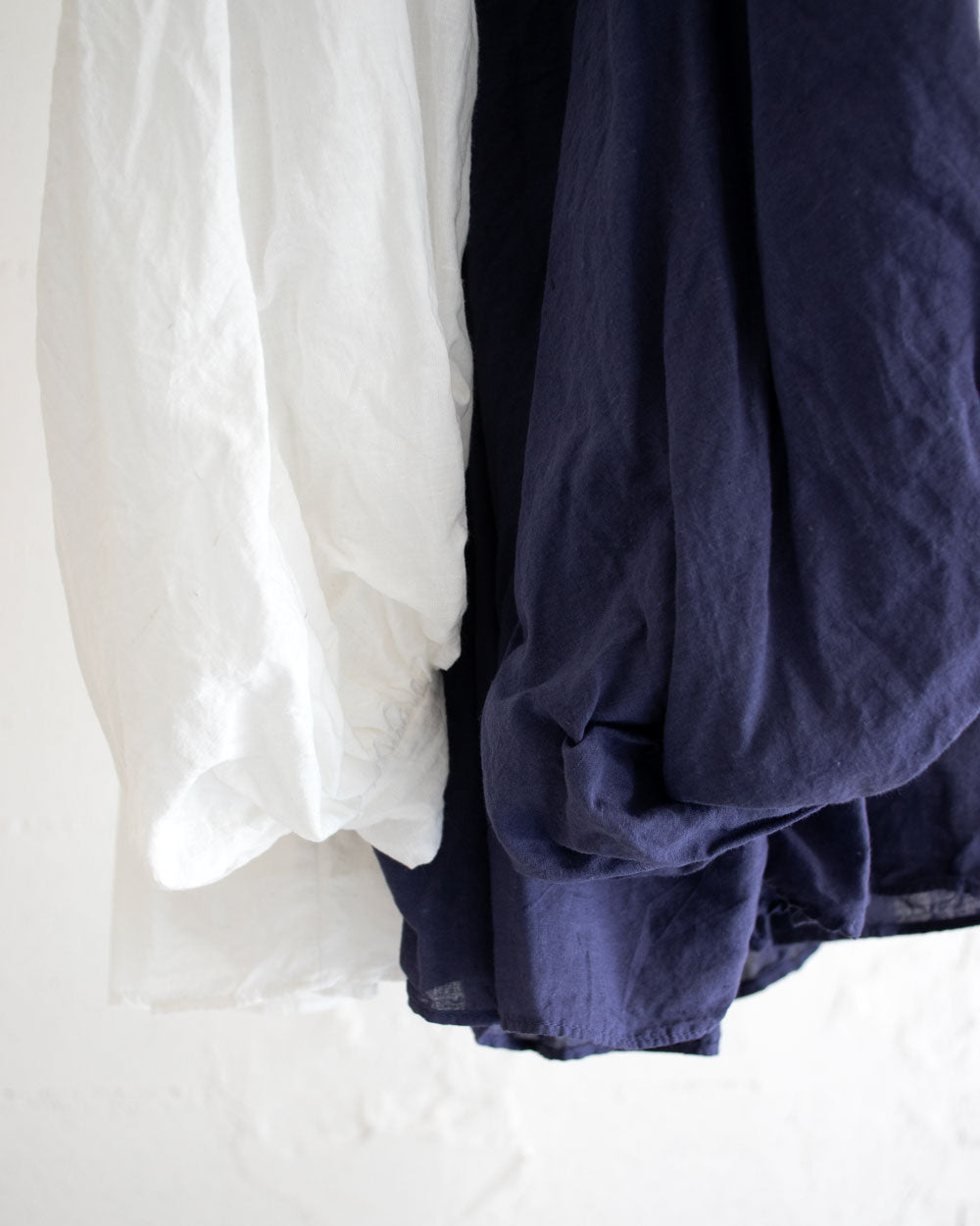 GARMENT DYE KHADI GATHER SMOCK