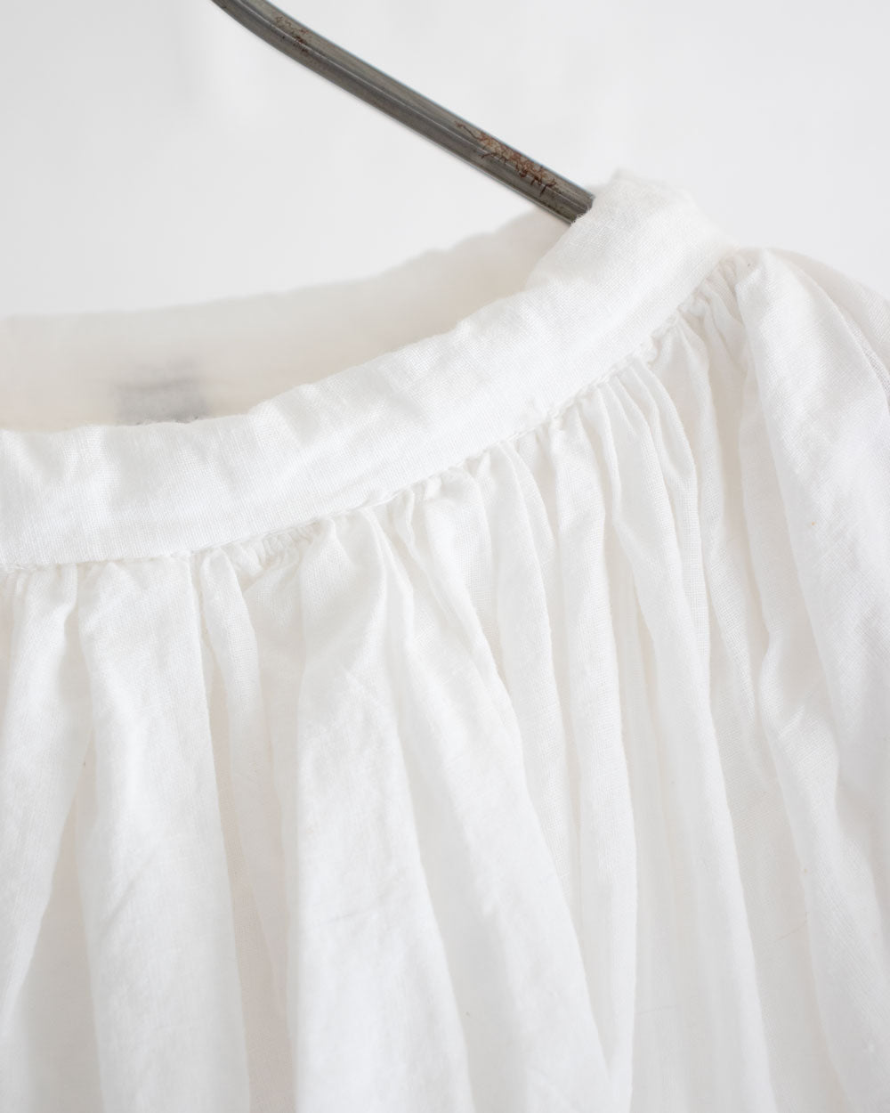 GARMENT DYE KHADI GATHER SMOCK