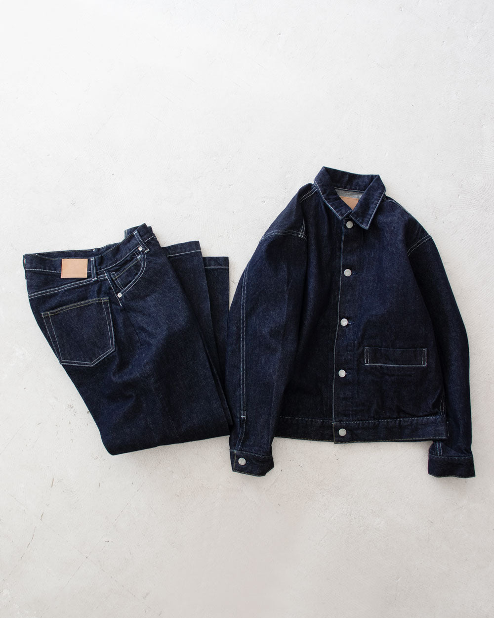 HATSKI　1Pocket Denim Jacket -One Wash- 23FW002