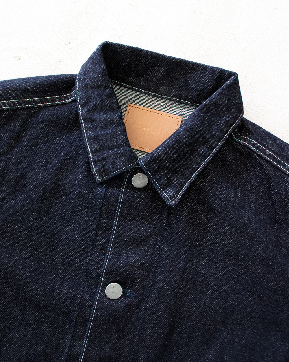 HATSKI　1Pocket Denim Jacket -One Wash- 23FW002