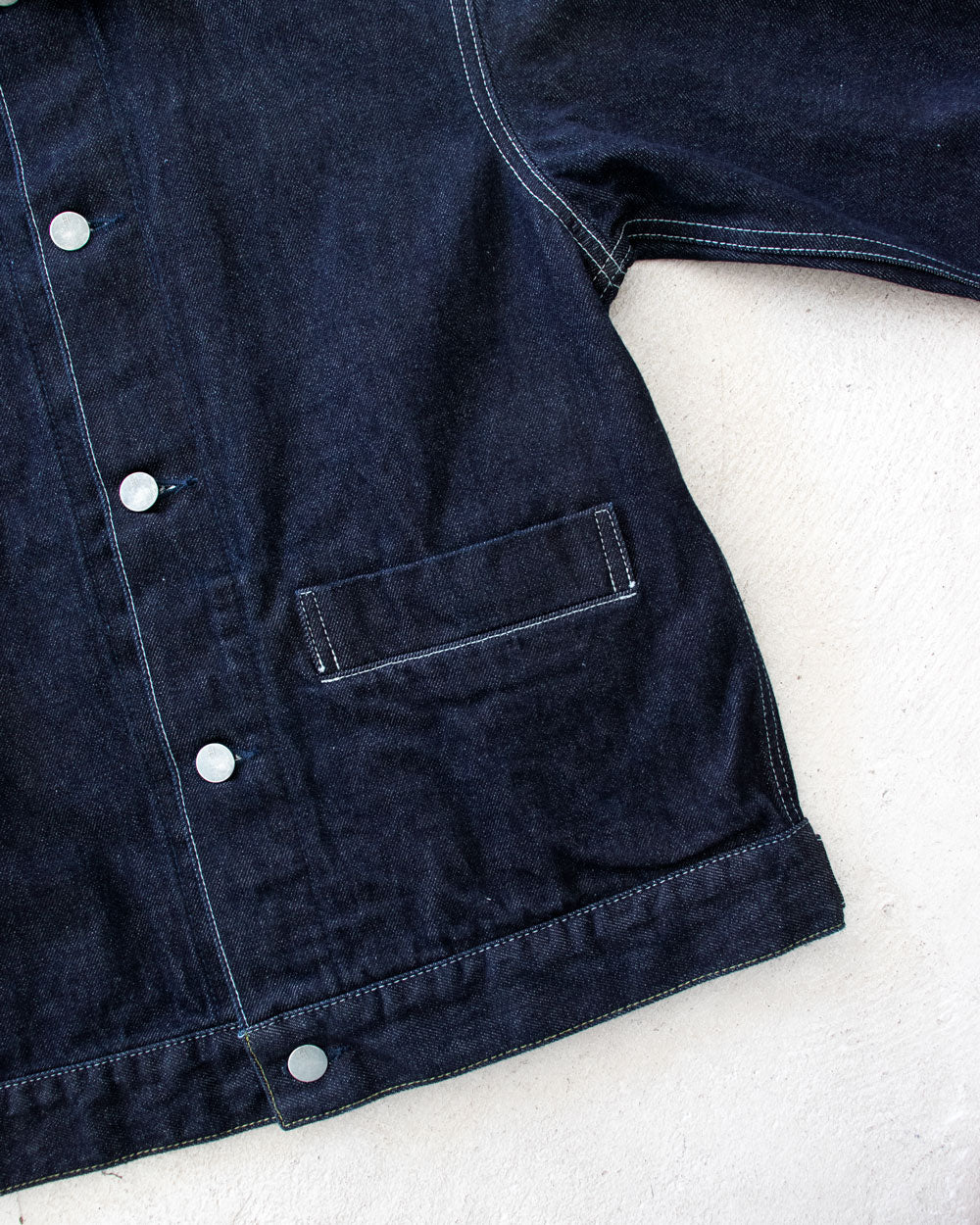 HATSKI　1Pocket Denim Jacket -One Wash- 23FW002
