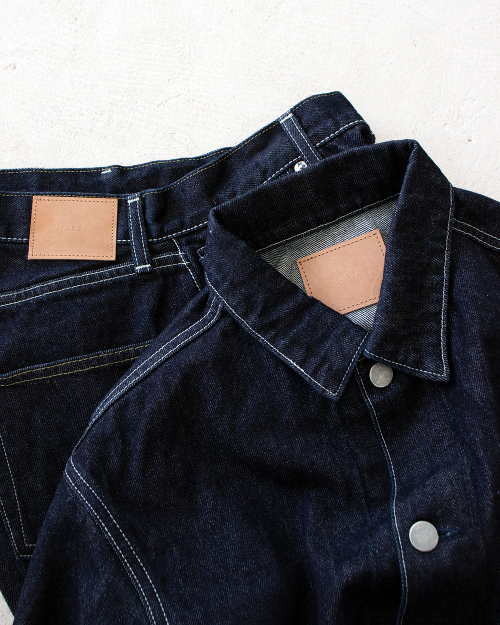 HATSKI　Tailored Jeans -One Wash- DENIM06