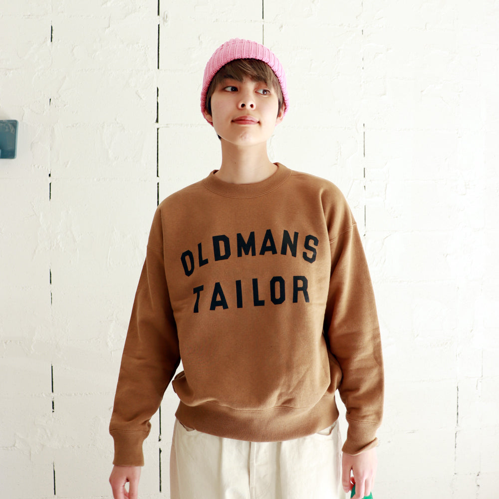 OLDMAN'S TAILOR OMT RUBBER PRINT CREW SWEAT