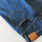 HATSKI Wide Tapered Denim -Used-Blue HTK-22003-U
