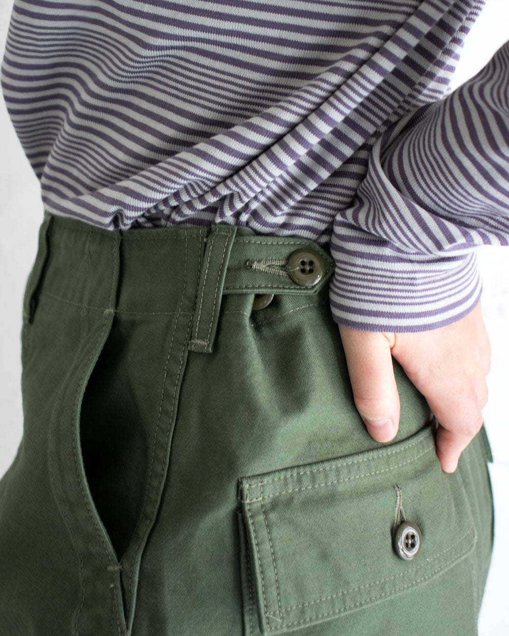 HATSKI　Loose Fatigue Trouser HTK-24021