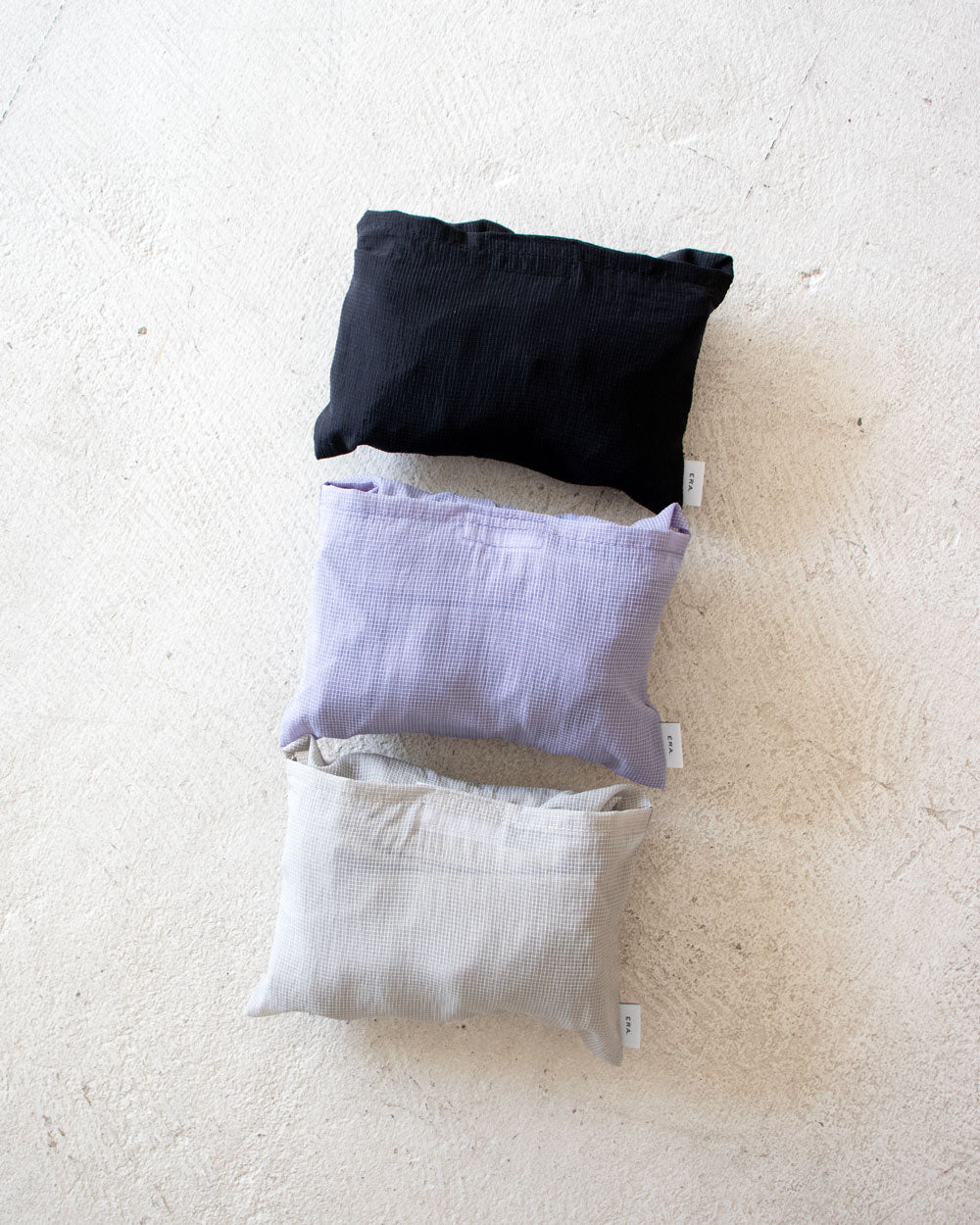 ERA. SHEER RIPSTOP FLAT KINCHAKU LARGE