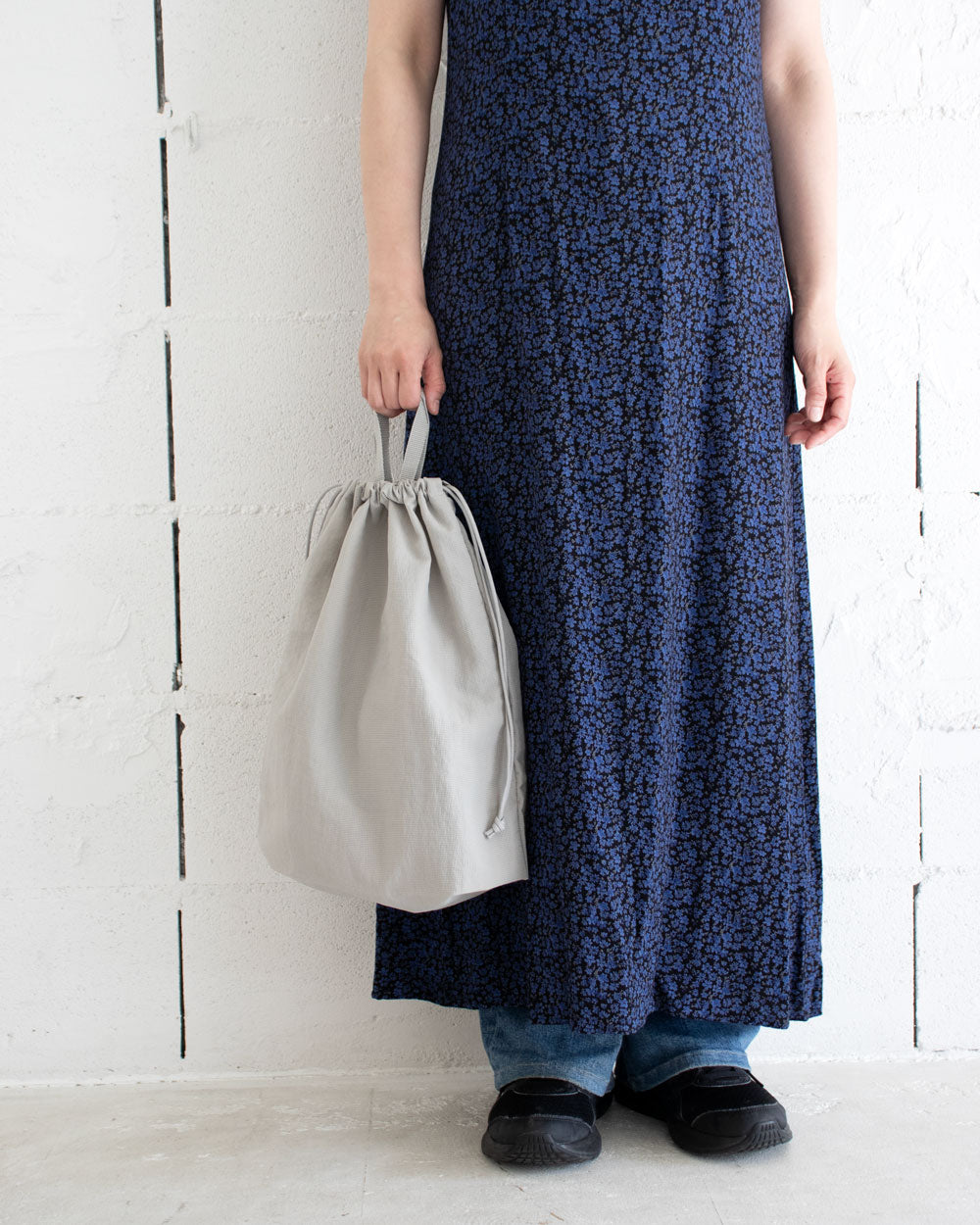 ERA. SHEER RIPSTOP FLAT KINCHAKU LARGE