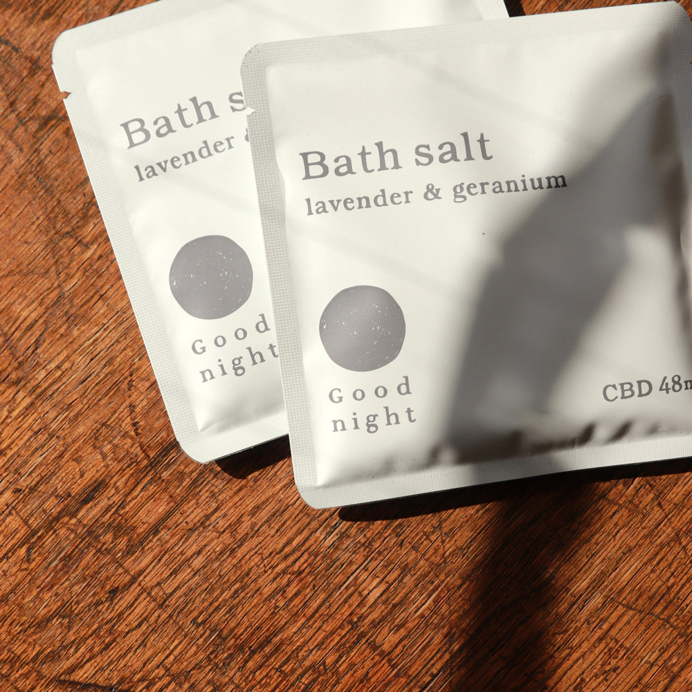 Good night CBD Bath Salts（travel size）