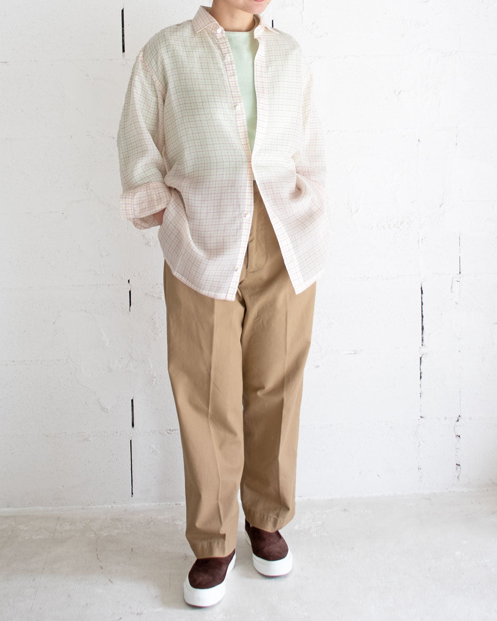 HATSKI Regular Shirt -Check-