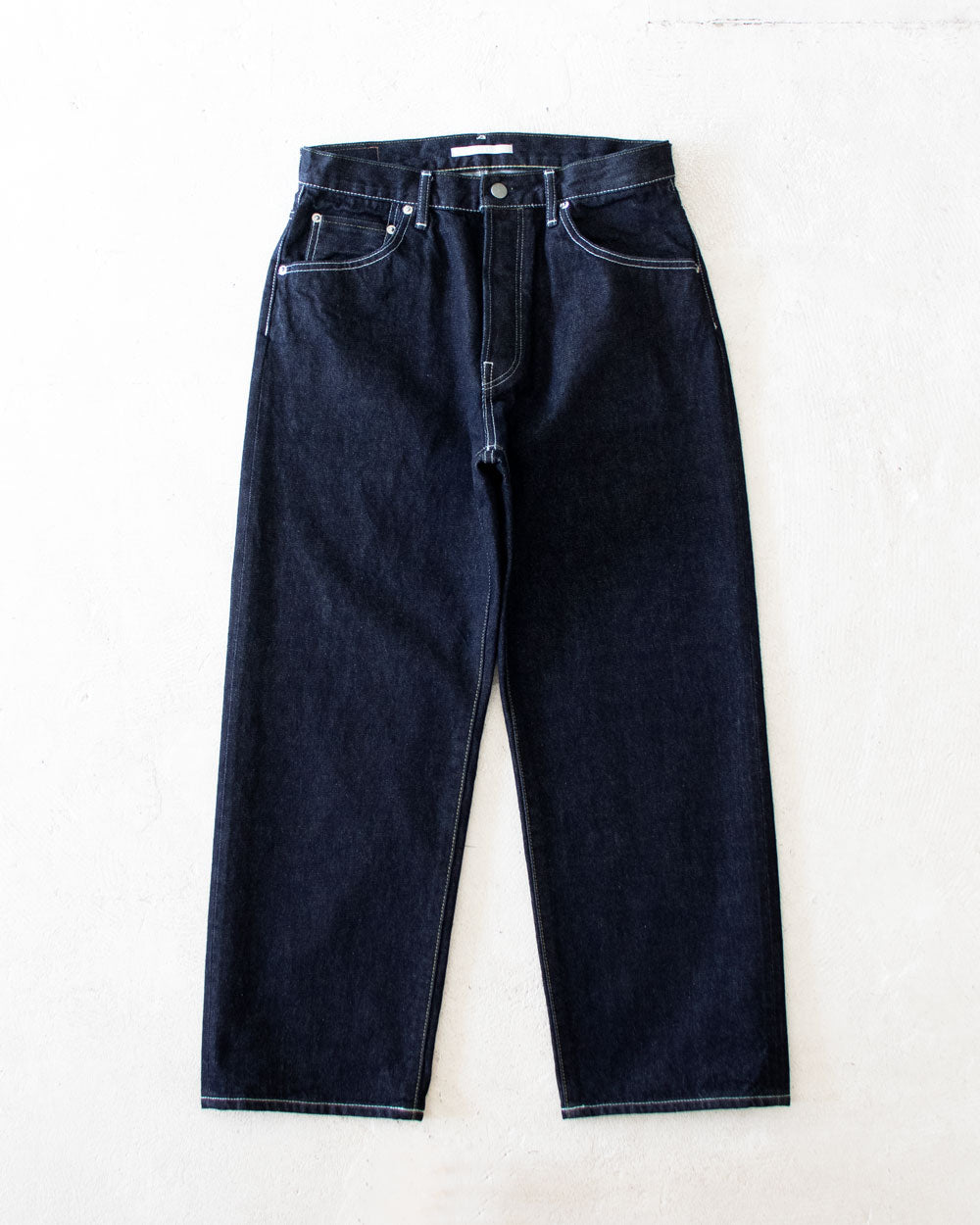 HATSKI Wide Tapered Denim -One Wash- Denim03