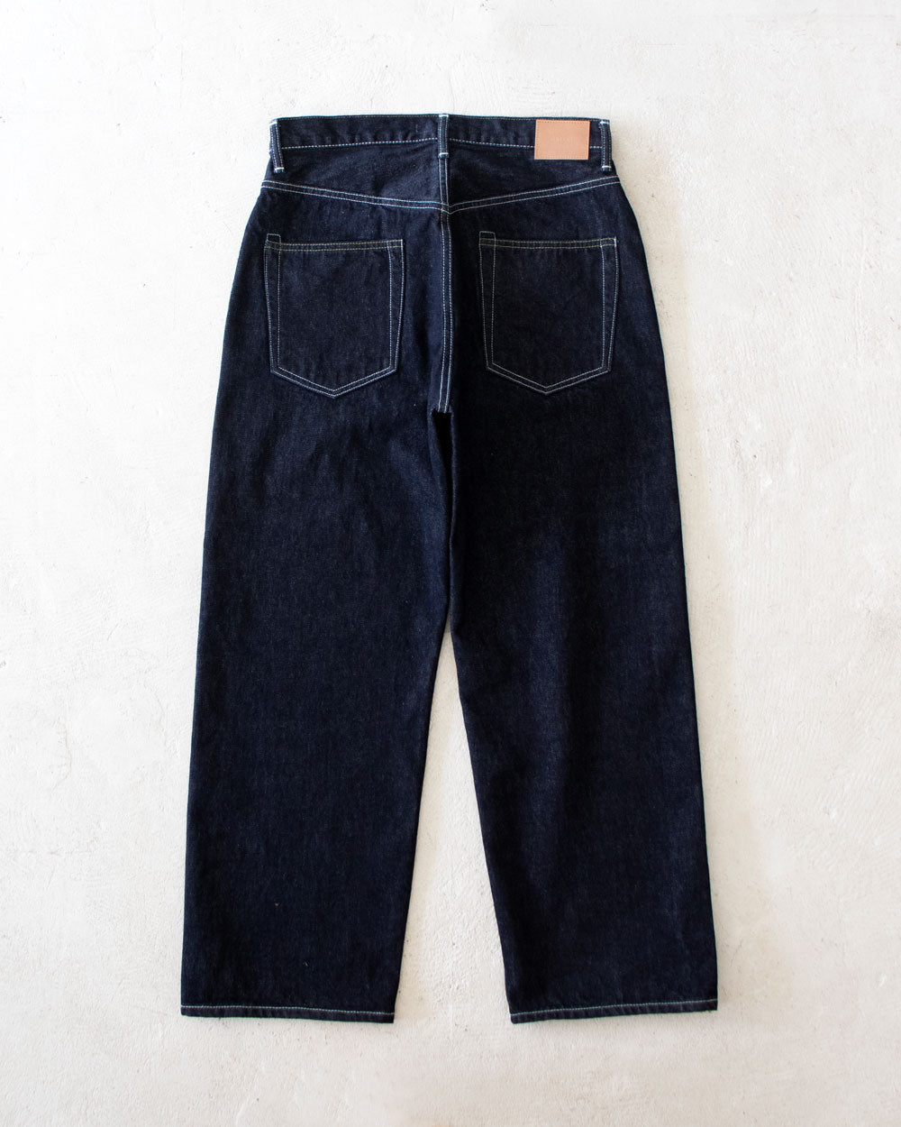 HATSKI Wide Tapered Denim -One Wash- Denim03