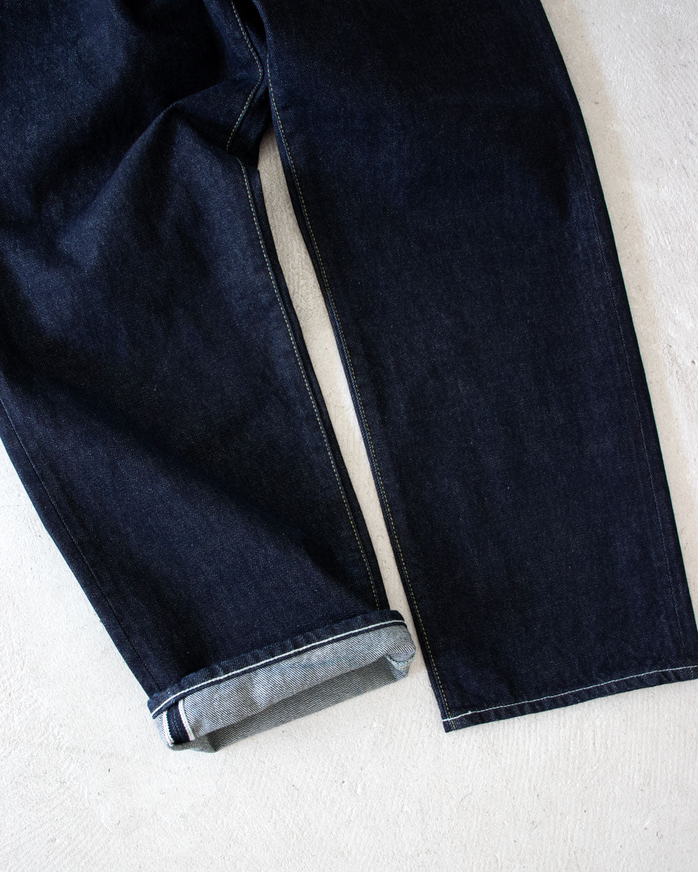 HATSKI Wide Tapered Denim -One Wash- Denim03