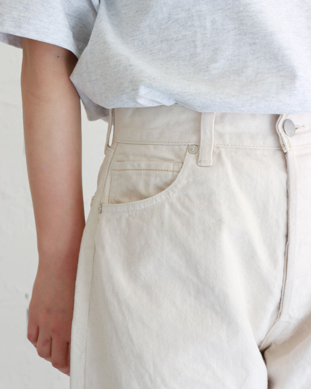 HATSKI Original Washi Denim -Ecru- HTK-25001-W