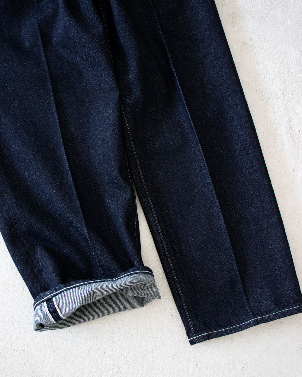 HATSKI Back Buckle Denim -One Wash- Denim05