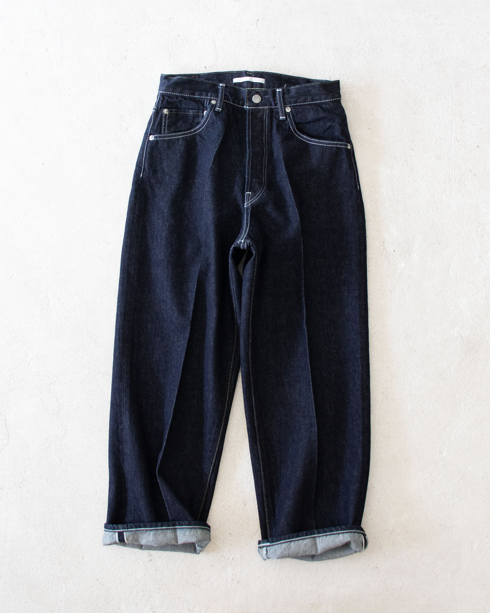 HATSKI Back Buckle Denim -One Wash- Denim05