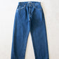 HATSKI Wide Tapered Denim -Used-Blue HTK-22003-U