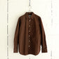 OLDMAN'S TAILOR REGULAR COLLAR SHIRT GARMENT DYE