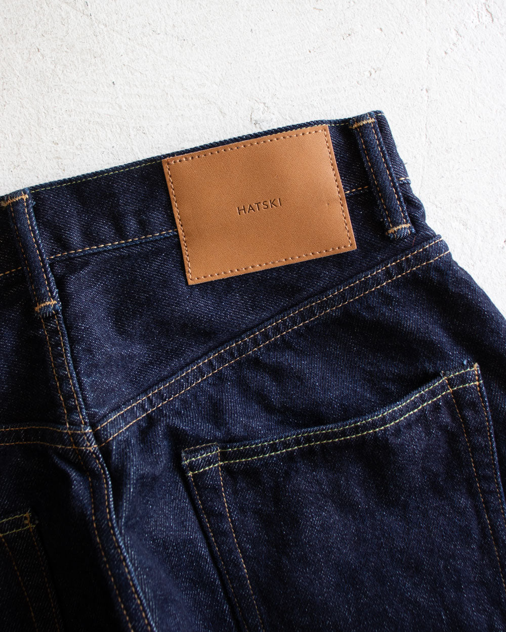 HATSKI DENIM01 Loose Tapered Denim -One Wash