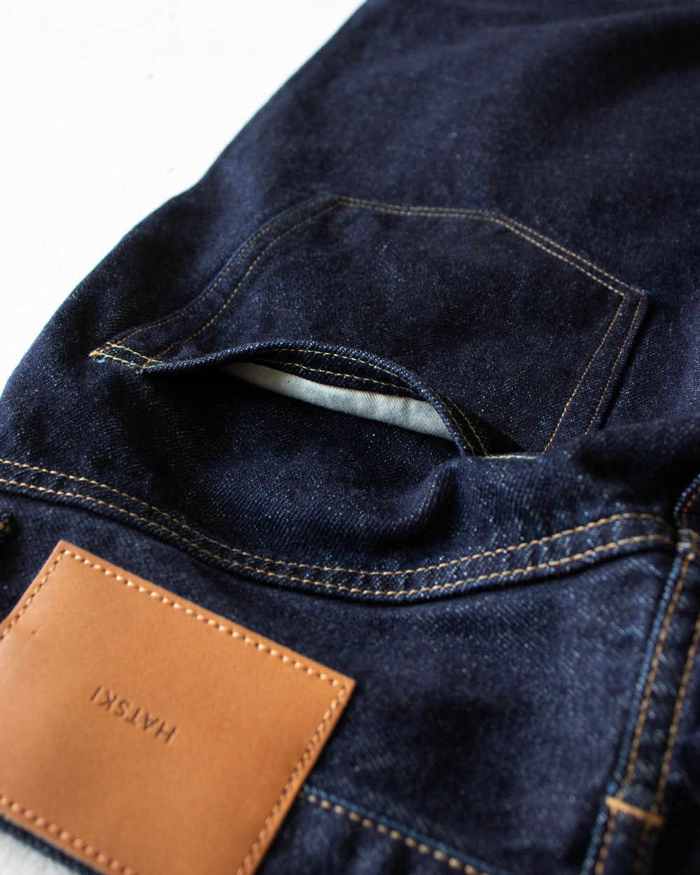 HATSKI DENIM01 Loose Tapered Denim -One Wash