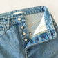 HATSKI Loose Tapered Denim -Used-IceBlue HTK-22001-U