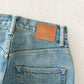 HATSKI Loose Tapered Denim -Used-IceBlue HTK-22001-U