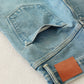 HATSKI Loose Tapered Denim -Used-IceBlue HTK-22001-U