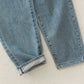 HATSKI Loose Tapered Denim -Used-IceBlue HTK-22001-U
