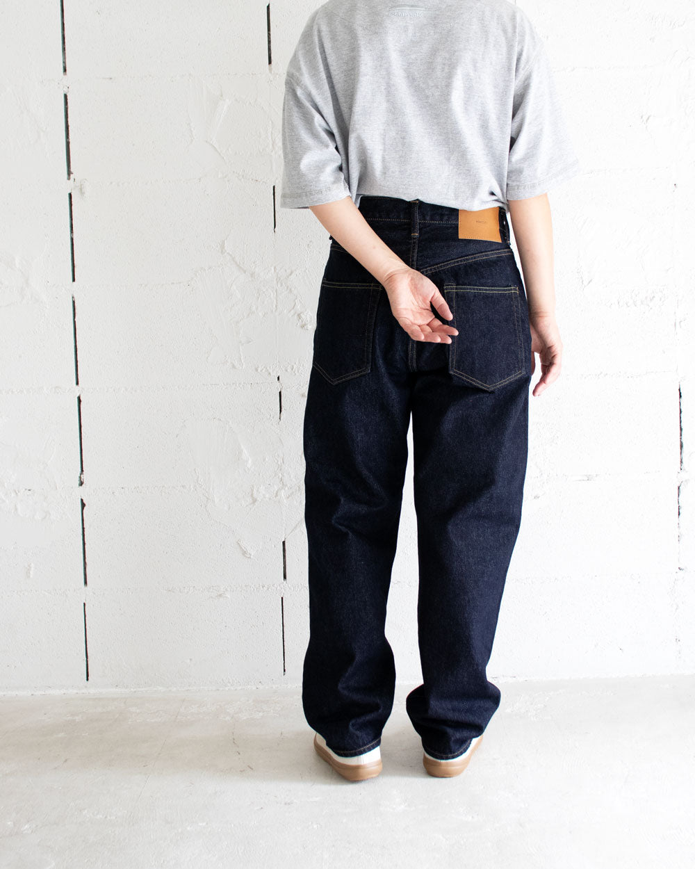 HATSKI DENIM01 Loose Tapered Denim -One Wash