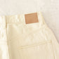 HATSKI　Wide Tapered Katsuragi Denim -Ecru HTK-22003-K