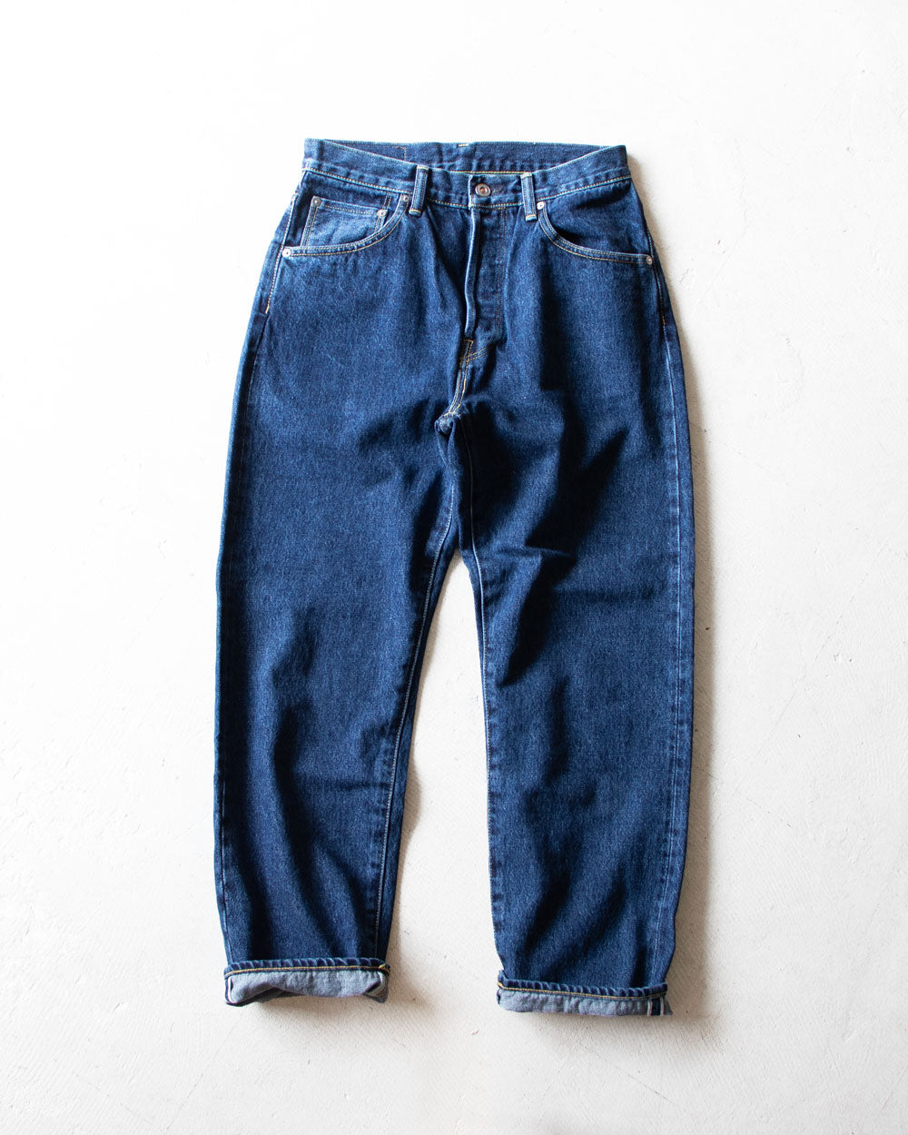 HATSKI DENIM01 Loose Tapered Denim -Seasonal (Blue)-