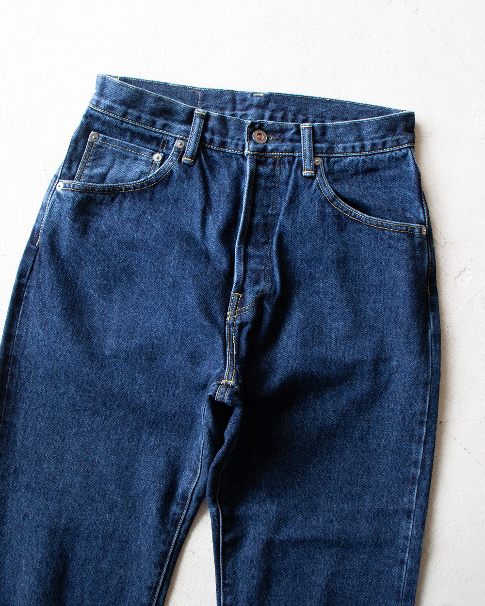 HATSKI DENIM01 Loose Tapered Denim -Seasonal (Blue)-