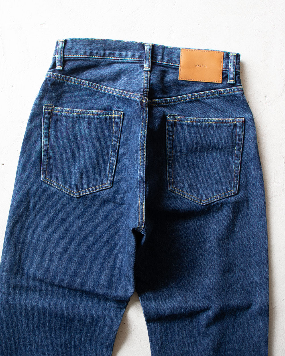 HATSKI DENIM01 Loose Tapered Denim -Seasonal (Blue)-