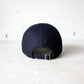 MATURE HA._MIL trainer cap / melton Navy