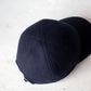 MATURE HA._MIL trainer cap / melton Navy