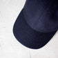 MATURE HA._MIL trainer cap / melton Navy