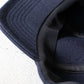 MATURE HA._MIL trainer cap / melton Navy