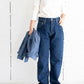 HATSKI DENIM01 Loose Tapered Denim -Seasonal (Blue)-