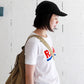 MATURE HA._MIL trainer cap / linen canvas washed