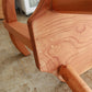 vintage studio craft solid wood T-chair