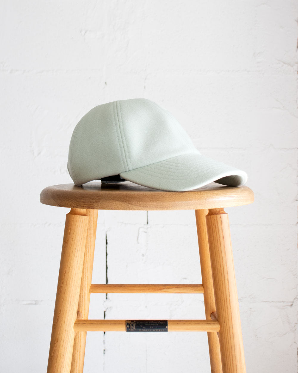 MATURE HA._MIL  trainer cap / melton