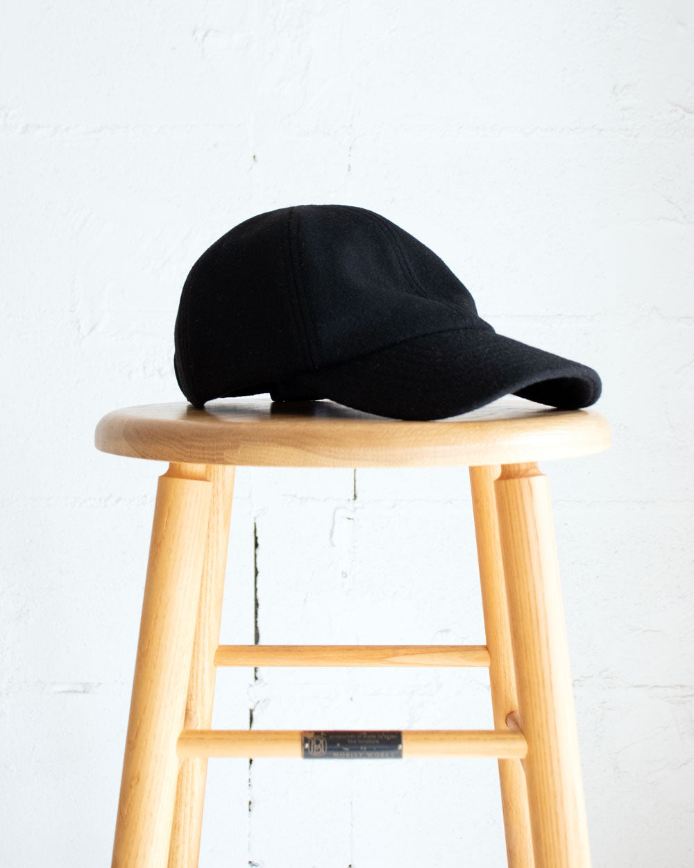 MATURE HA._MIL  trainer cap / melton