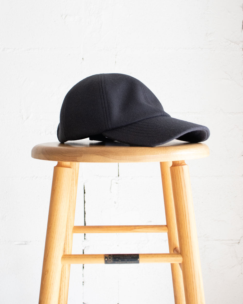 MATURE HA._MIL  trainer cap / melton