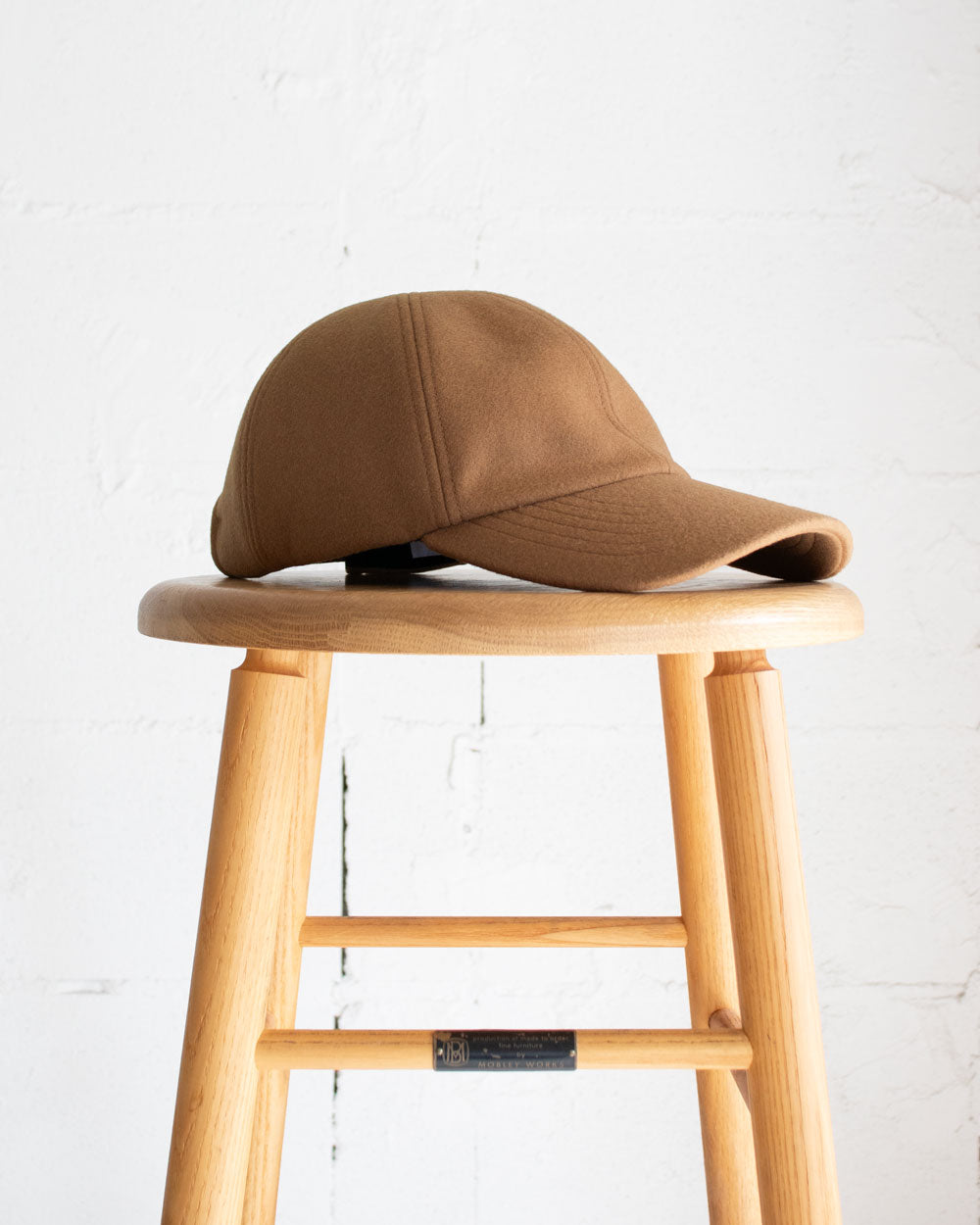 MATURE HA._MIL  trainer cap / melton