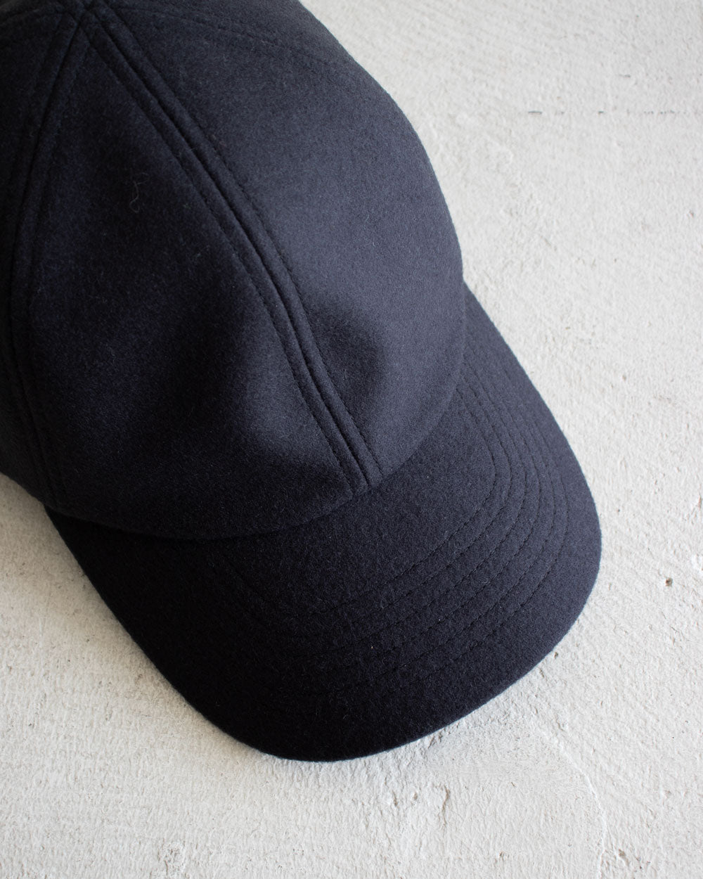 MATURE HA._MIL  trainer cap / melton
