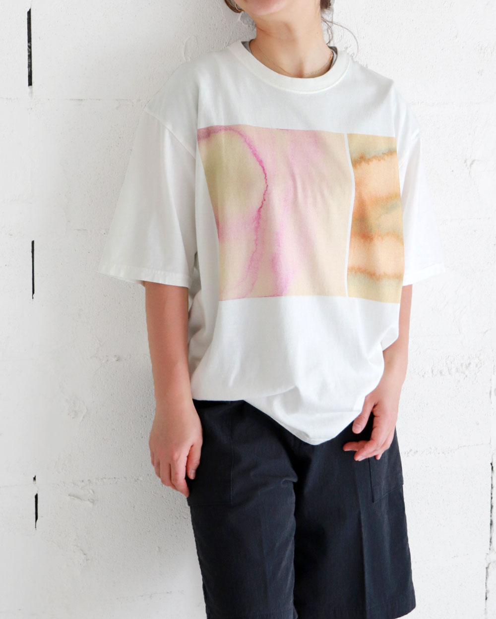 HATSKI Print Canvas S/S Tee