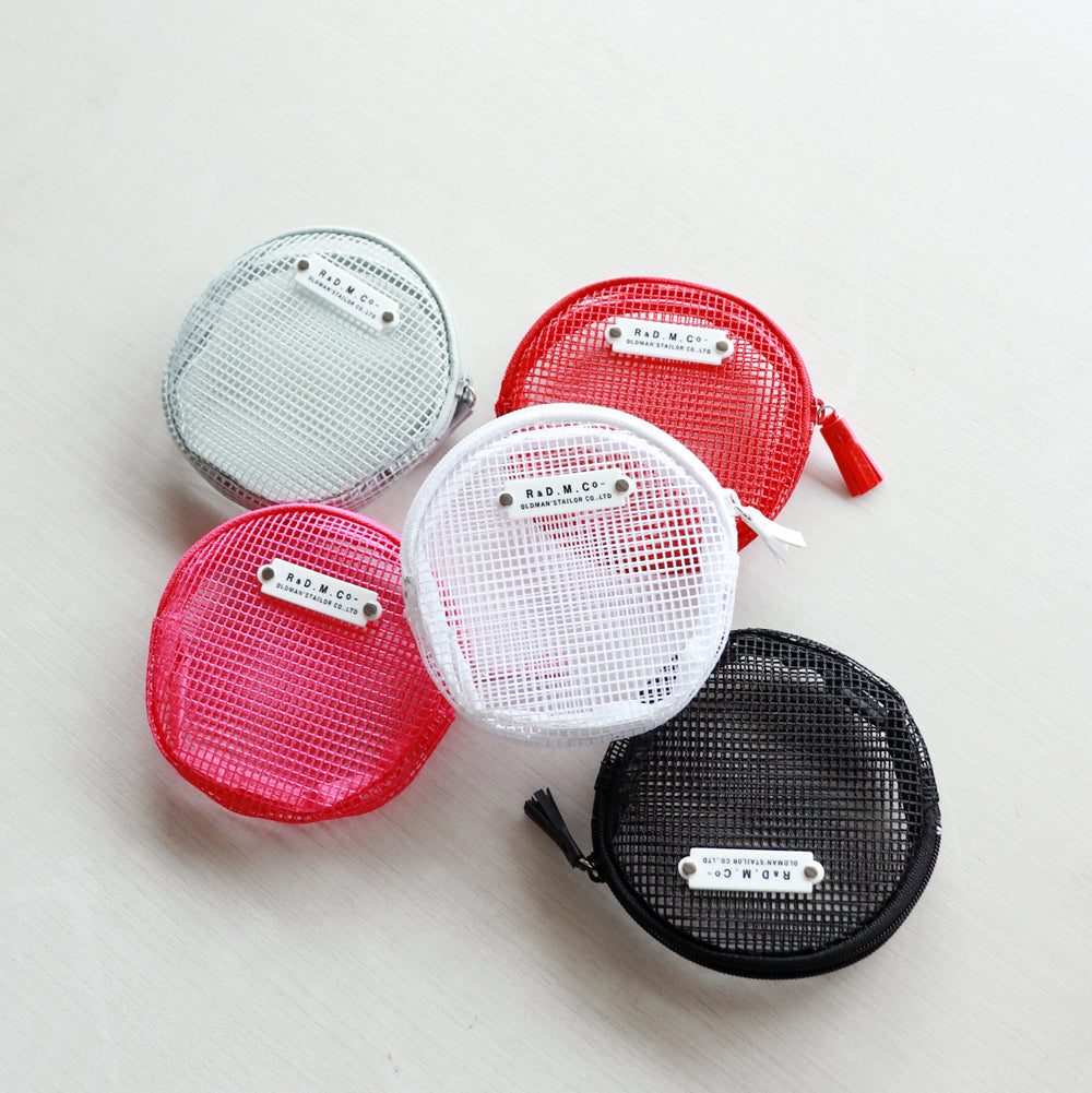 R＆D.M.Co- MESH CIRCLE POUCH SMALL